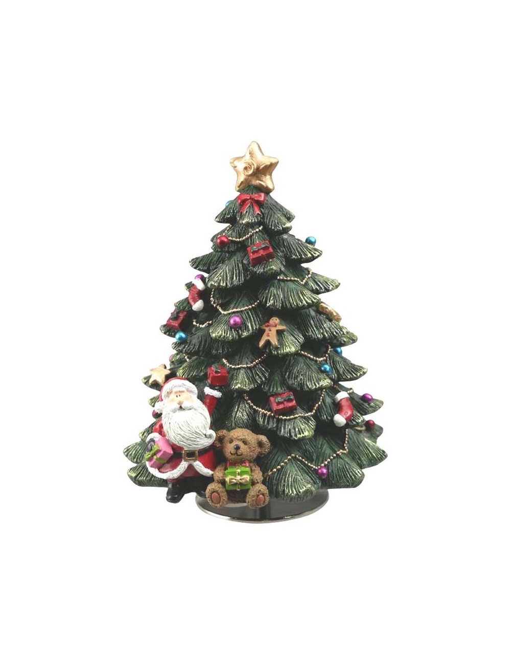 Immagini Abete Di Natale.Carillon Albero Di Natale Abete H 15 Cm Wonderlandstore