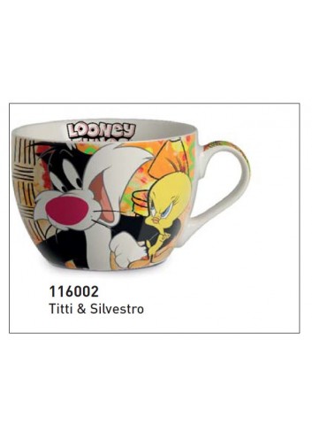 Tazza colazione Titti  Silvestro 116002 Looney Tunes Egan