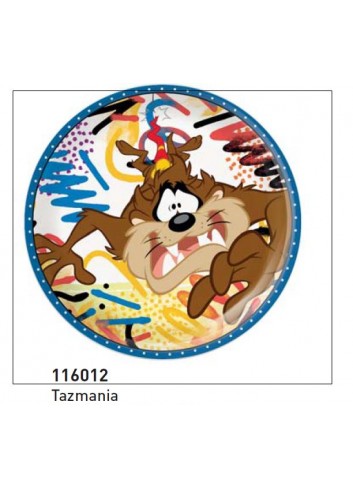 Piattino dessert Tazmania 116012 Looney Tunes Egan