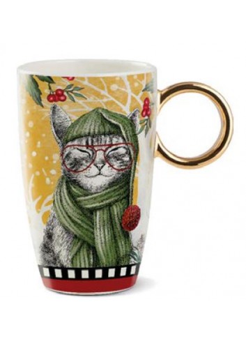 Mug Natale 2024 Gatto 120114 Egan