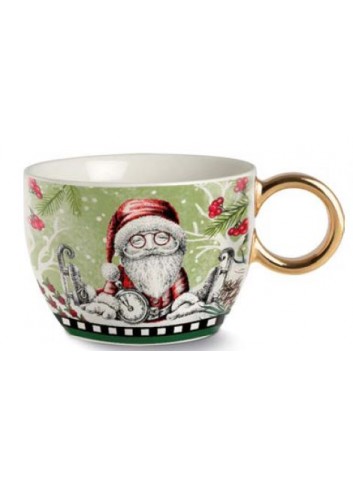 Tazza colazione Natale 2024 Babbo Natale 120115Egan