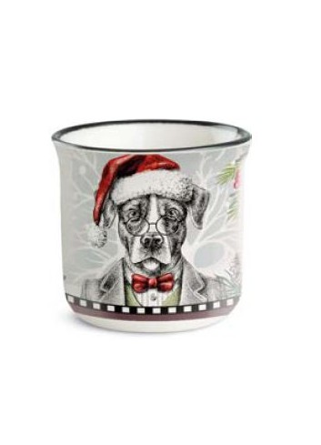 Bicchierino Natale 2024 Cane 100124 Egan