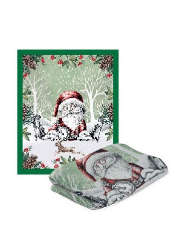 Plaid Babbo Natale 120148 Natale 2024 Egan