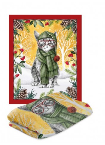 Plaid Gatto 120151 Natale 2024 Egan