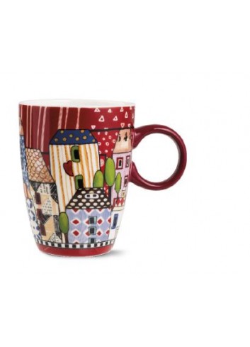 Mug rossa Paese mio 121001 Egan