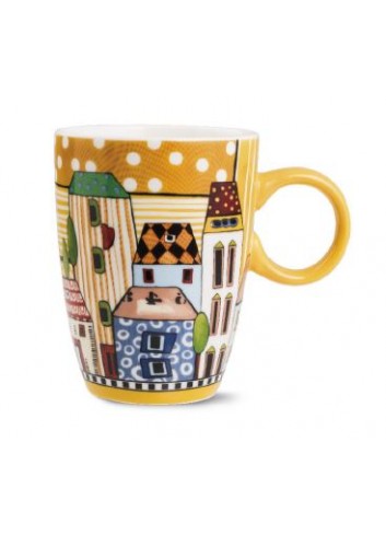 Mug gialla Paese mio 121002 Egan