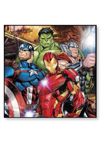 Quadro Avengers 108061-108062-108063 Marvel Egan