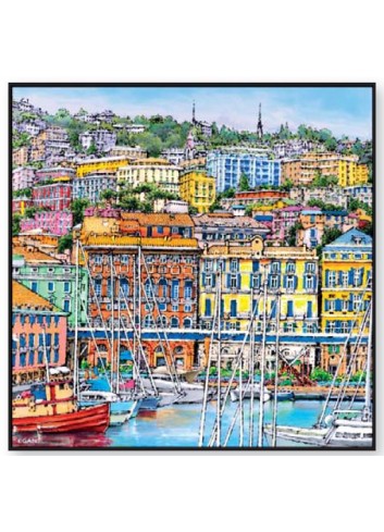 Quadro "Genova il Porto Antico"  101068 - 101069 - 101070 Egan