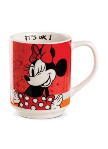 Mug impilabile Minnie rossa 220001 Disney Home Egan