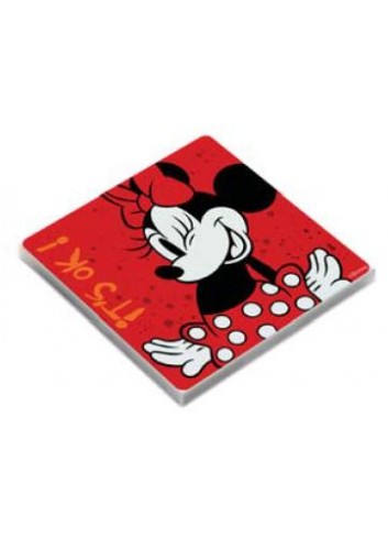 Set 5 sottobicchieri Minnie rosso 220026R Disney Home Egan